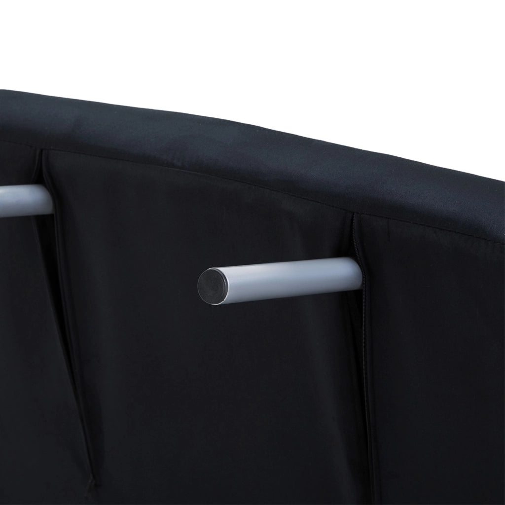 Divano letto 3 in 1 con cuscino ¨C Xylo ¨C Nero