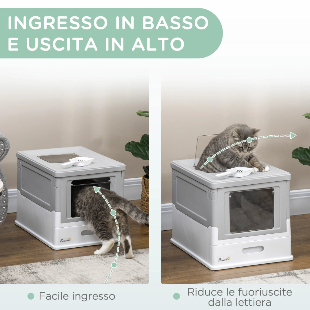 Lettiera per Gatti Chiusa ¨C Minimal ¨C 47.5x35.5x36.7 cm
