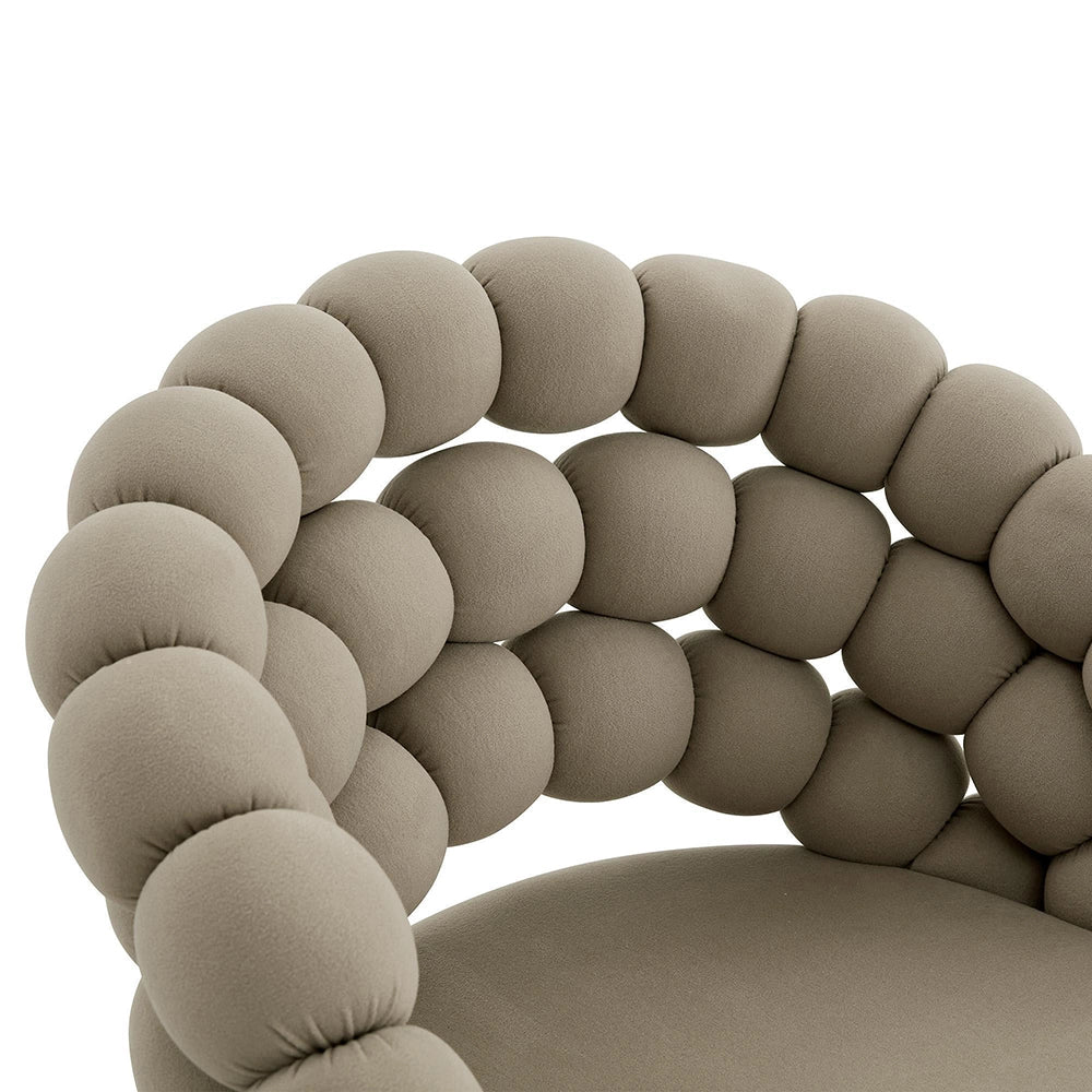 Set 2 sgabelli bar - Xylo - velluto grigio gambe dorate regolabili