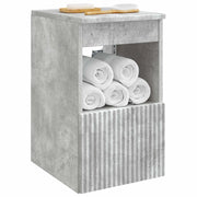 Mobile da Bagno | Armadio da bagno Grigio Cemento 30 x 35 x 50 cm