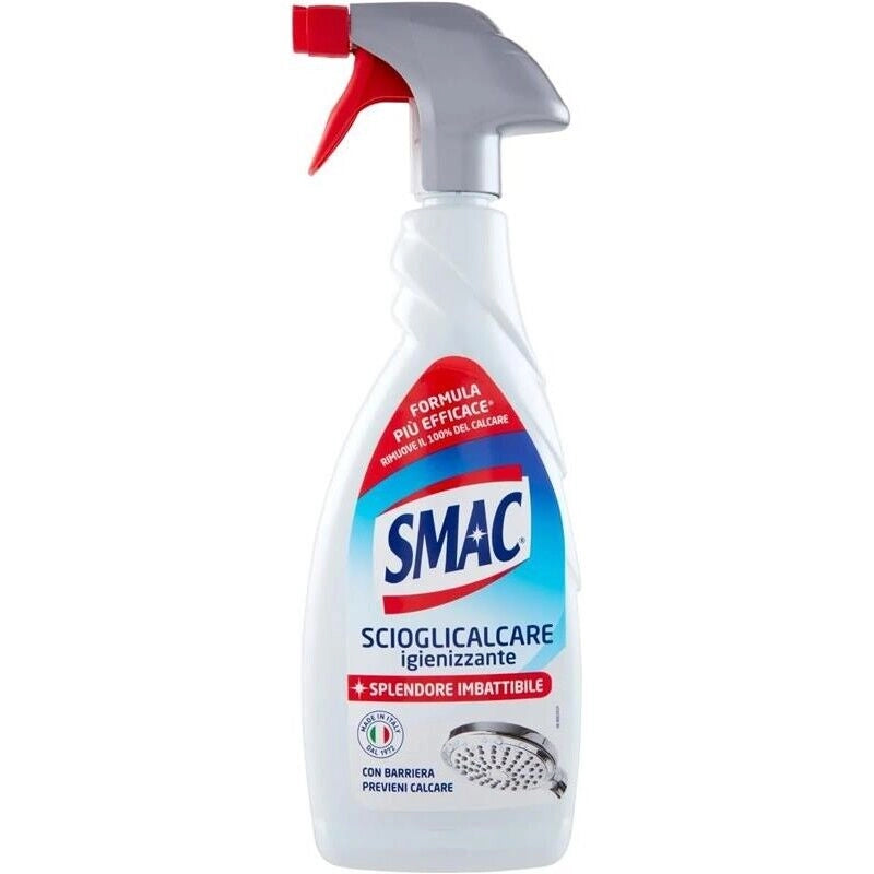 SMAC IGIENIZZANTE DETERGENTE SPRAY MULTISUPERFICIE FORMULA SCIOGLICALCARE 650 ML PER BAGNO