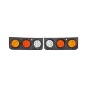 Set di lampade posteriori per camion con LED, 480x150 mm, 12/24V, Breckner Germany