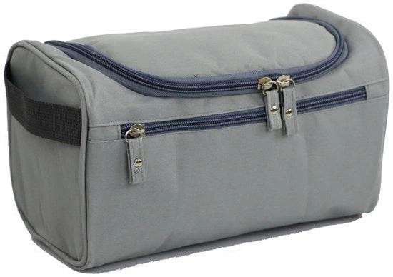 Toilettas acqua resistente - borsa di stile per il trucco per uomini e donne - borsa toilettas duratura e capiente - borsa da viaggio portatile - adatta per il contenimento di set di viaggio - 25x13x14cm