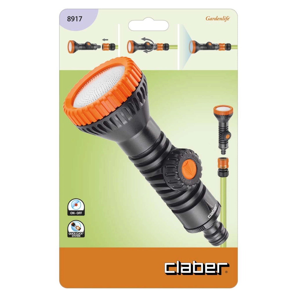 LANCIA DRITTA DOCCIA IN BLISTER 8917 - 1 blister CLABER