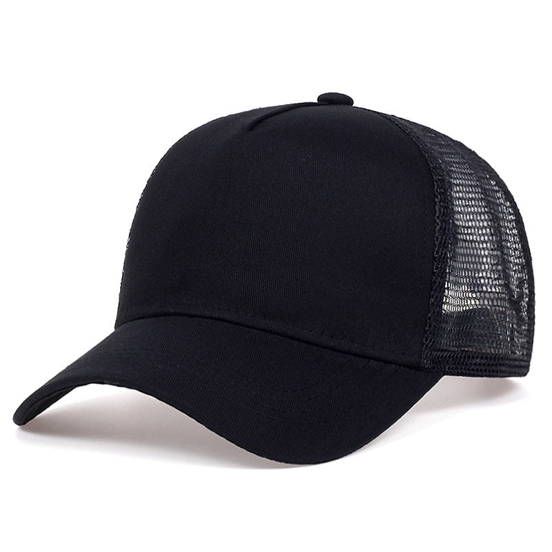 Cappellino da baseball da camionista nero