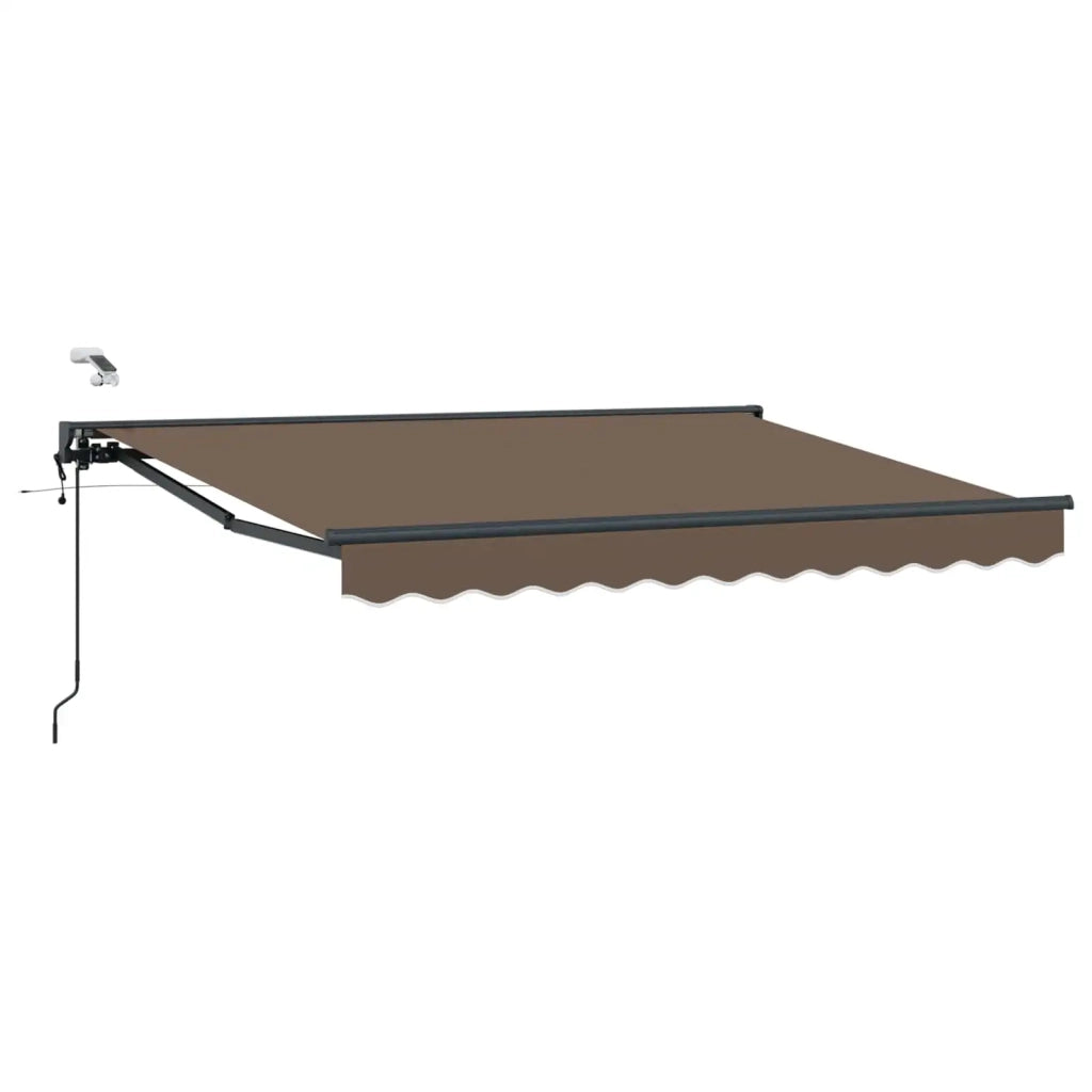 Tettuccio Elettrico Retrattile Tortora 4 × 3,5 m 3426164