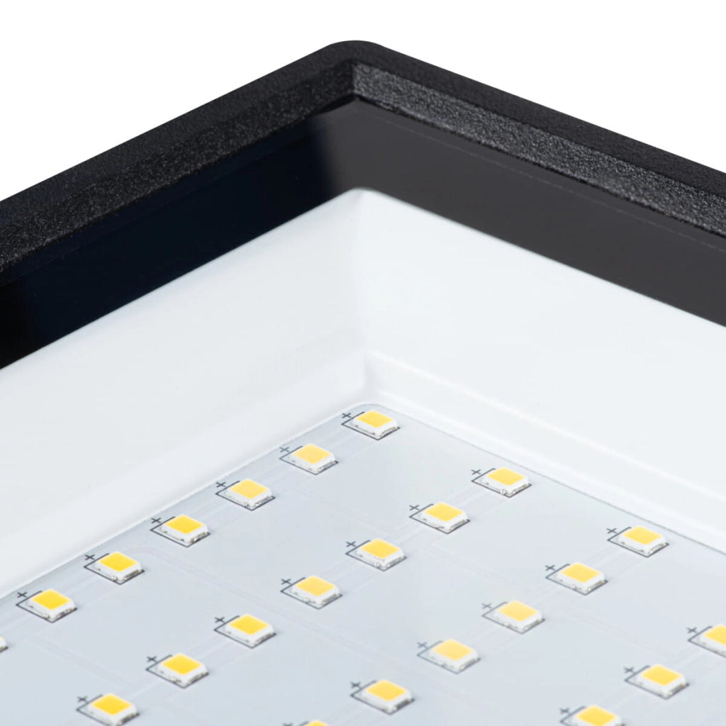 Faretto LED 30W 4000K sensore movimento IP44 nero MiLEDo
