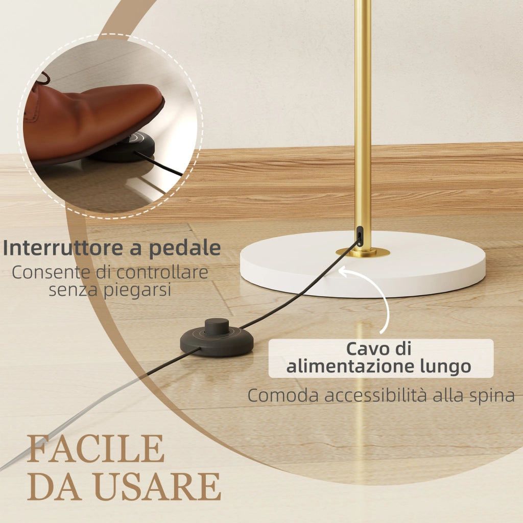 Lampada da Terra Moderna ¨C Zephmum ¨C Oro