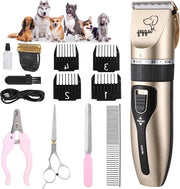 Trimmer dalesse per animali - silenzioso e ricaricabile - per cani e gatti