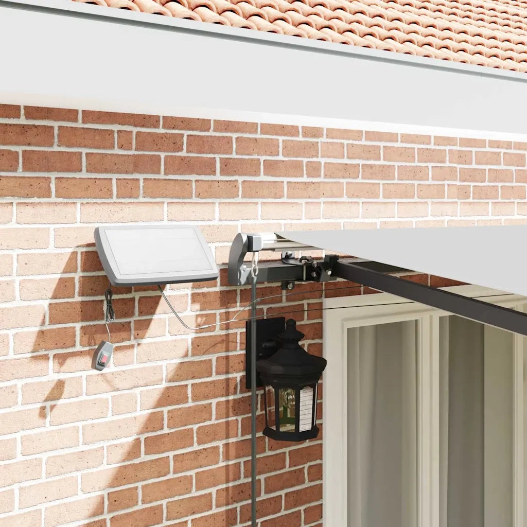 Tenda da Sole con Antracite 4 × 3 m Metallo 313241