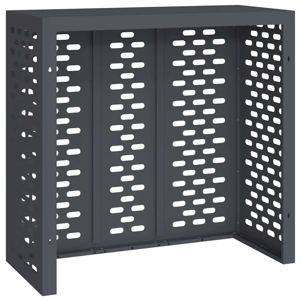 Copertura per condizionatore d'aria Antracite 110 x 50 x 105 cm 865913