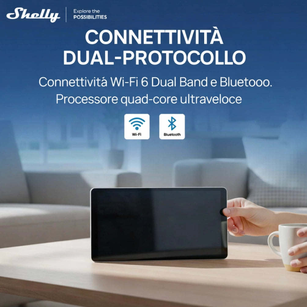 SHELLY WALL DISPLAY X2I SILVER