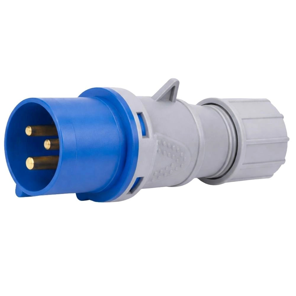 Ecova 30503 spina industriale 32a 230v 2p+t ip44 resistente per uso professionale