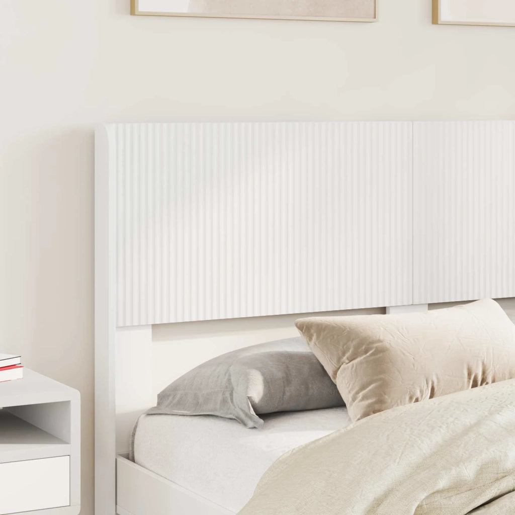 Testiera Letto Bianco Legno ingegnerizzato 889685