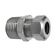 NIPPLE BICONO CROMATO PER CANNETTE- 1/2 x 3/8  Diam. 10- DHIMP- pezzi 1