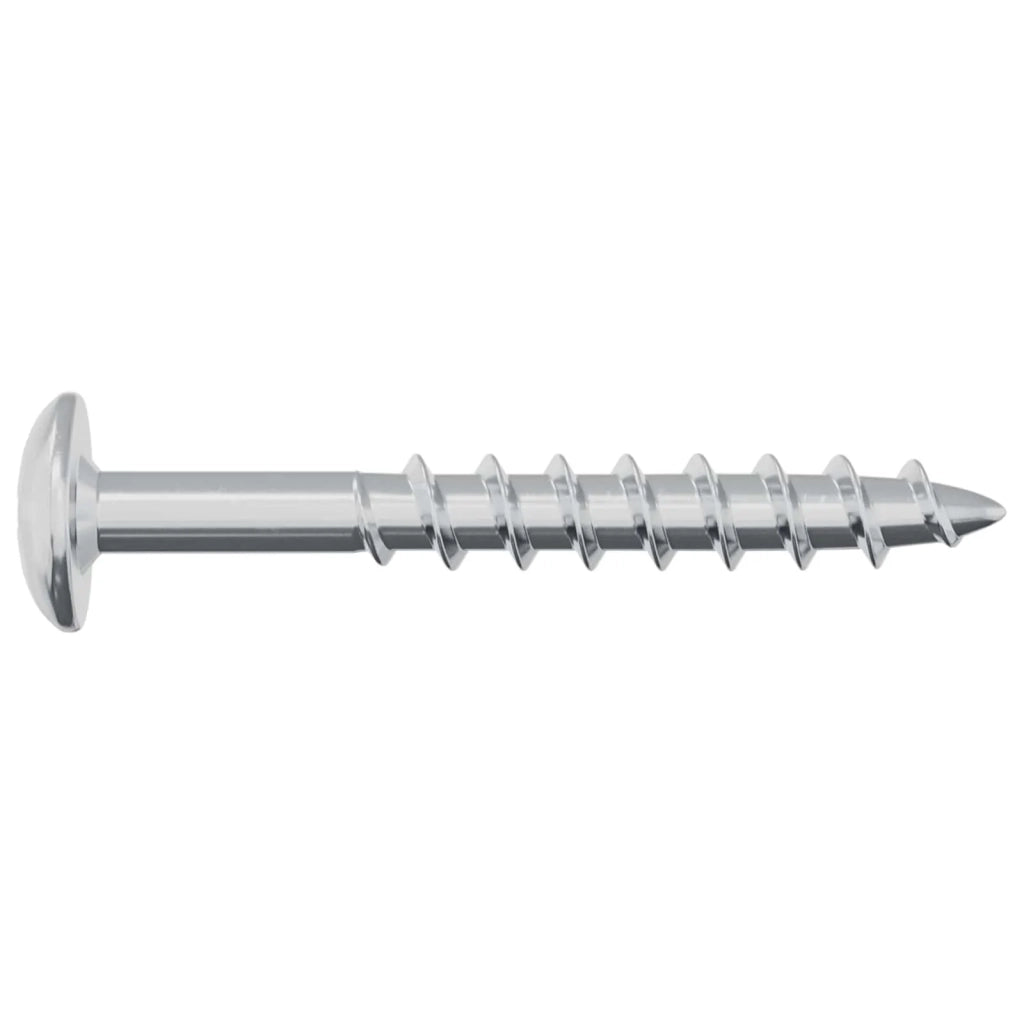 Vite 2 pcs Argento 9,8 x 35 mm Ferro 864478