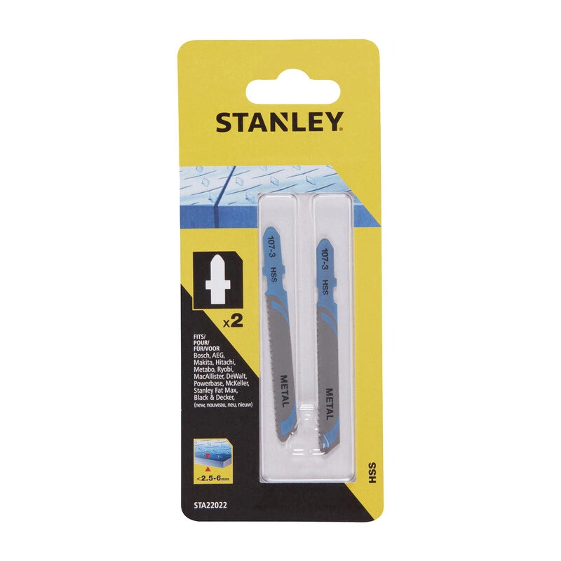 STANLEY STA22022 2 LAME METALLO T/GROSS ATT T