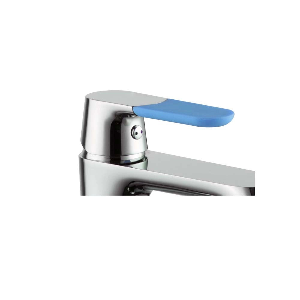 Maniglia azzurra per serie ginevra