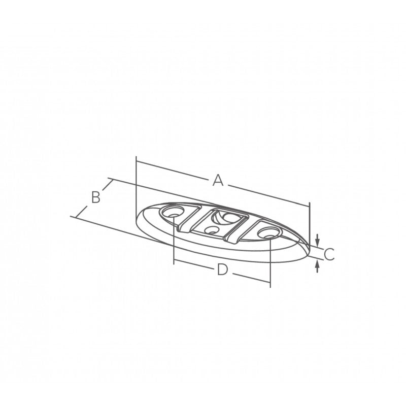 BITTA INOX 316 ABBATTIBILE MM.155