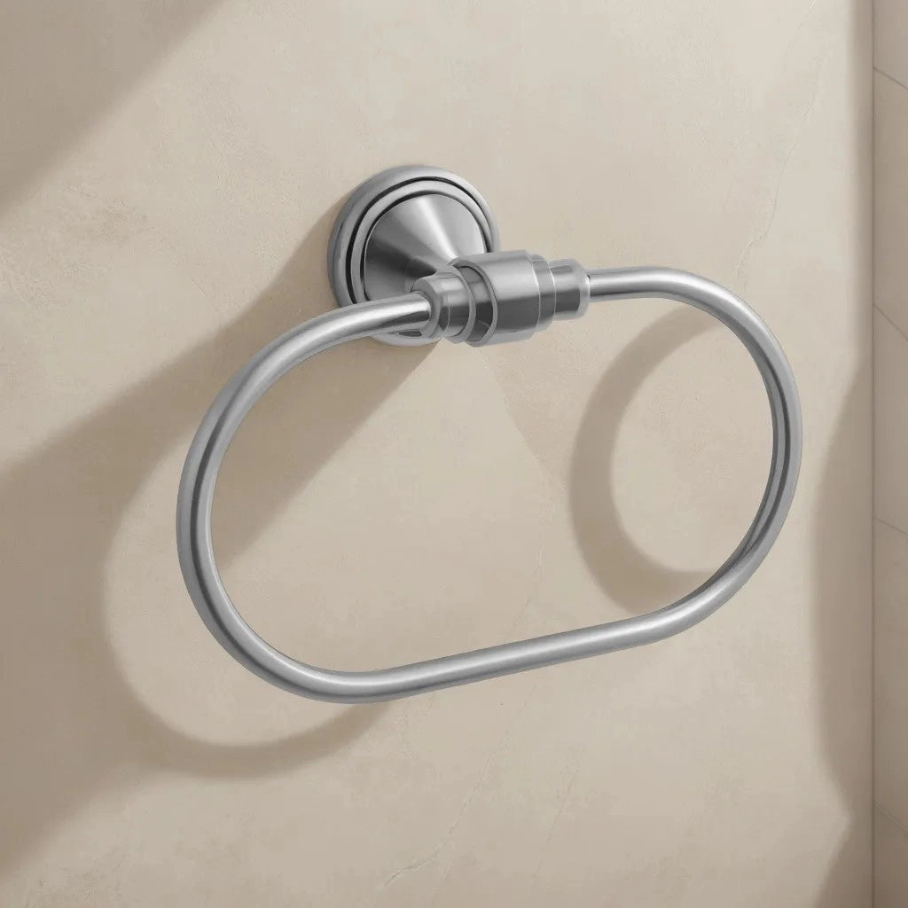 Appendiabiti Da Bagno Ring 1607 Aristo Nichel Spazzolato