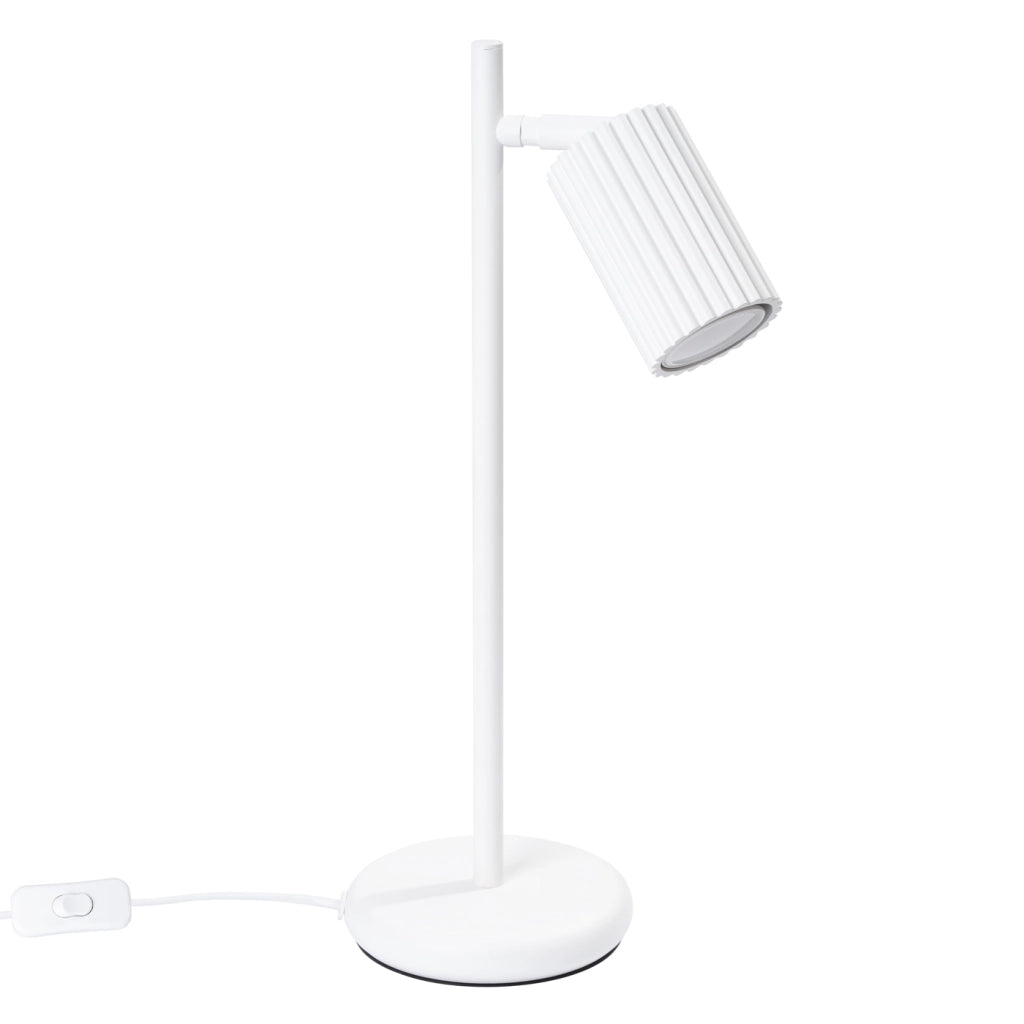 Lampada da tavolo KARBON bianco