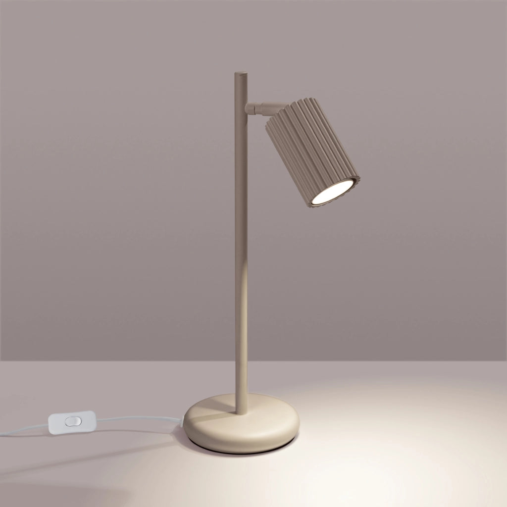 Lampada da tavolo KARBON taupe