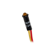 SPIA LED GIALLA 12/24V LED INDICATOR LIGHT RED 220V