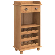 Mobile per vino ASKIM Cera di Miele 57 x 37 x 114 cm CFW2255313