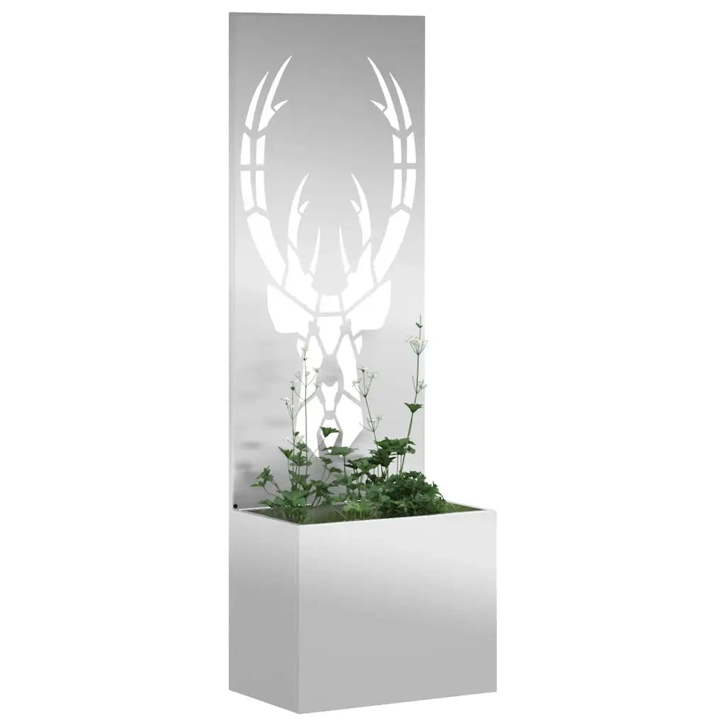Schermo per privacy in giardino Argento 50 x 150 cm 876488