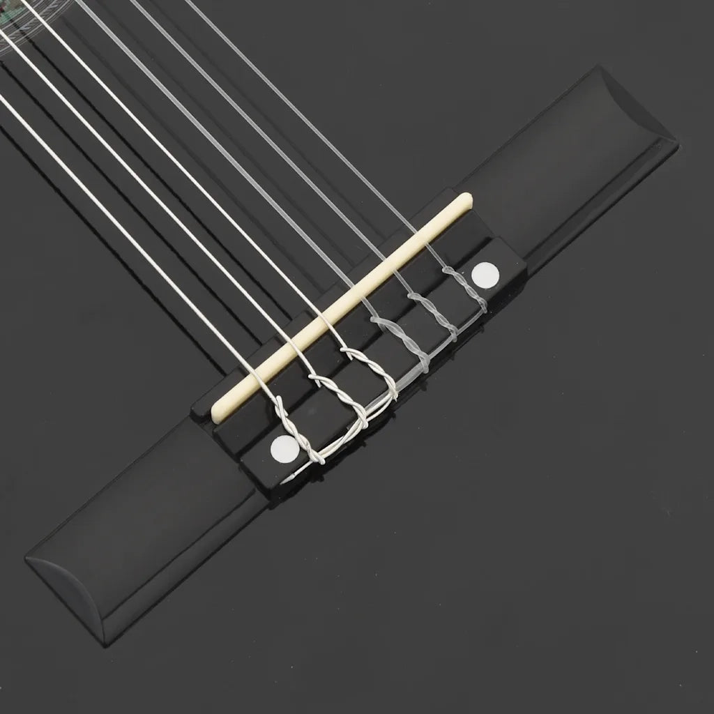 Set Chitarra Western 12 pz con Equalizzatore e 6 Corde Nera 70139