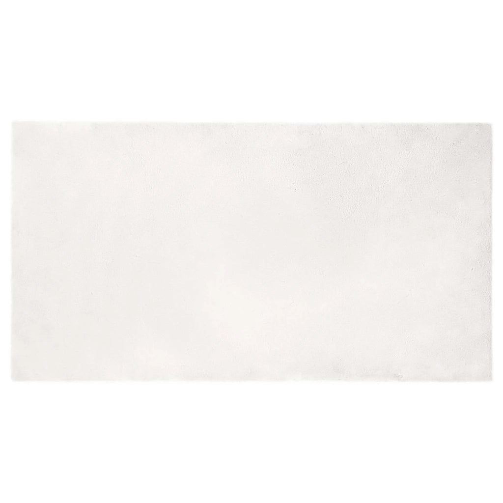 Tappeto antiscivolo in sintetica di coniglio OLITE Bianco 42021609