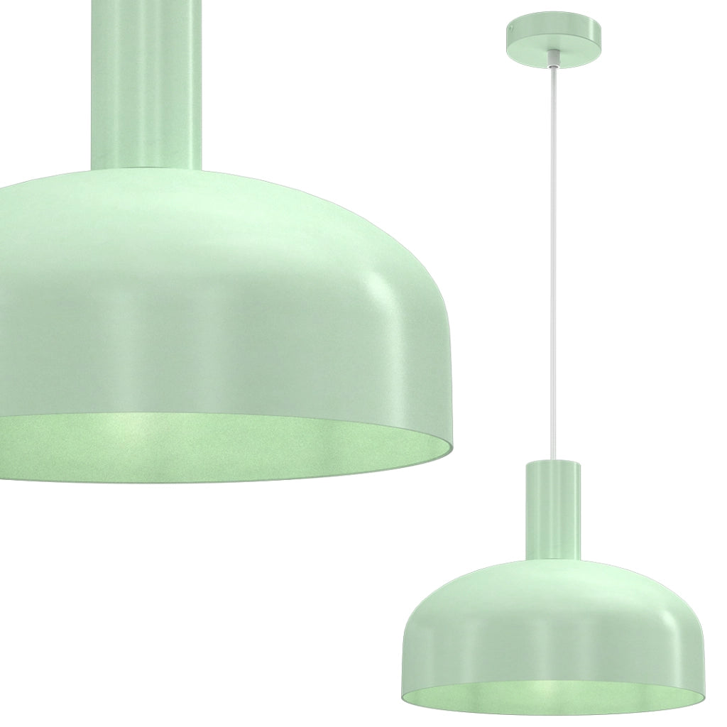 Lampada a sospensione scandinava Visby menta Ø30 E27