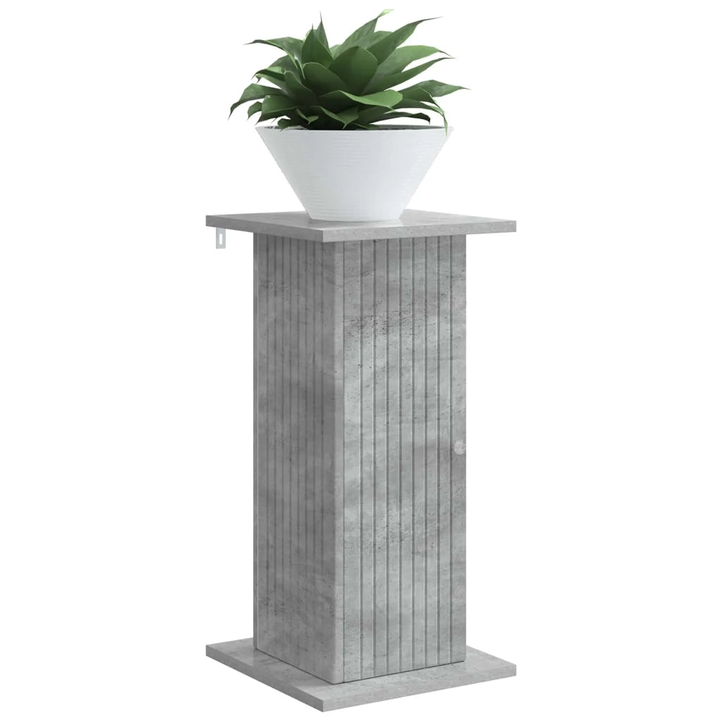 Supporto per piante 2 pcs Grigio Cemento 30,5 x 30 x 60,5 cm 899787
