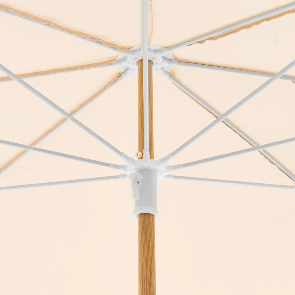 Ombrellone da giardino ⌀ 232 cm beige Elegante e moderno esterno