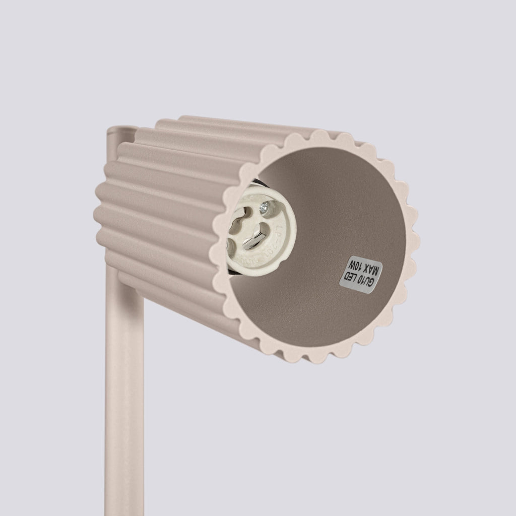 Lampada da tavolo KARBON taupe