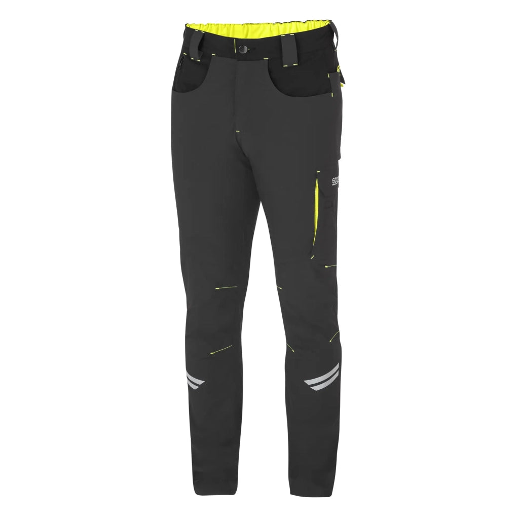 PANTALONE DA LAVORO KANSAS- - tg.XL - grigio giallo - 1 pezzi SPARCO