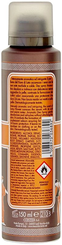 TESORI D'ORIENTE DEODORANTE SPRAY FIORI DI LOTO DA 150 ML