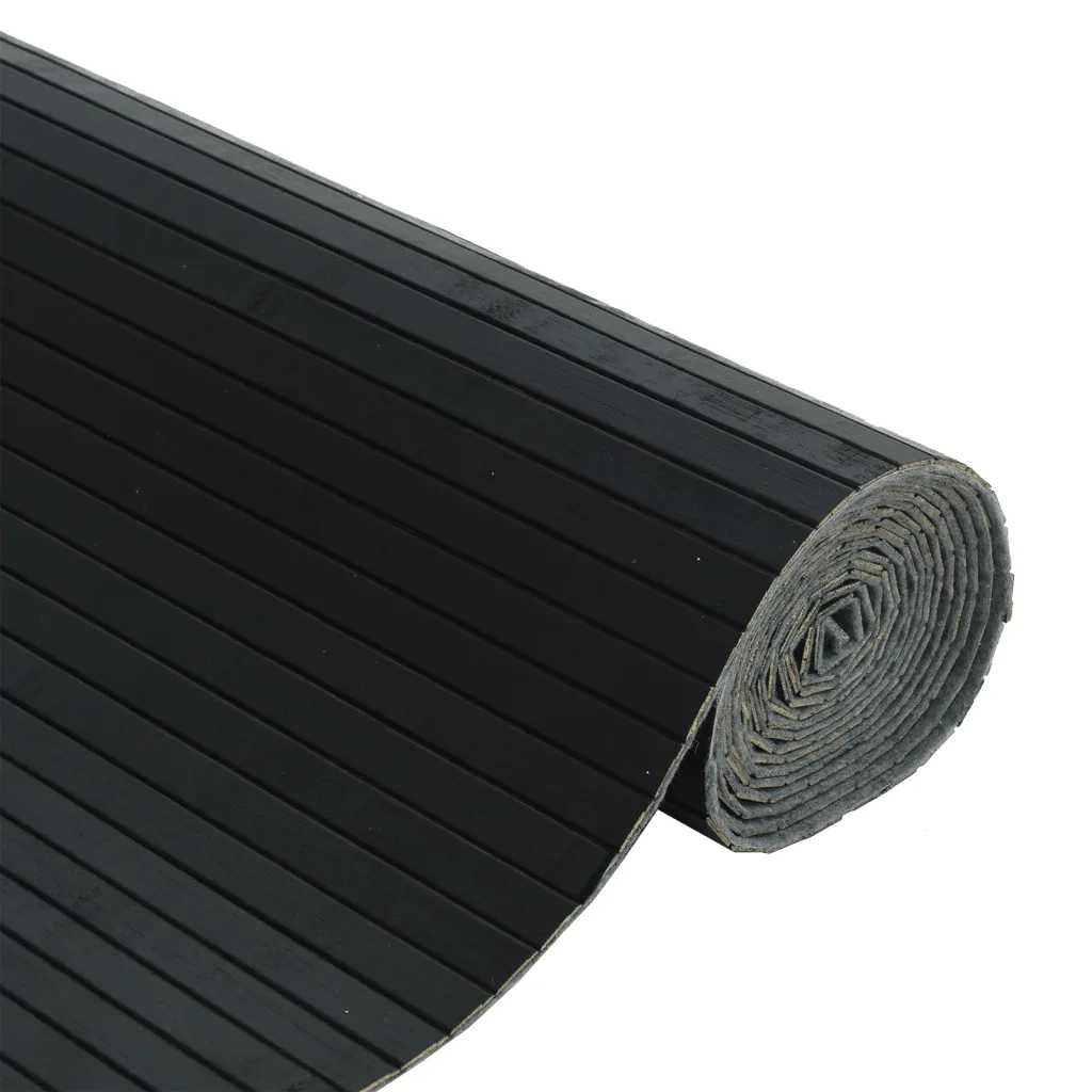Divisorio Ambienti | Divider per stanze | Paravento Nero Larghezza 600 cm Altezza 165 cm in Bamb¨´