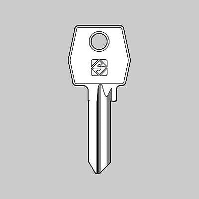 CHIAVE OTTONE PER CILINDRO WE2R - WELKA - 10 pezzi- SILCA