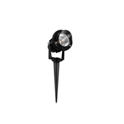 Faro a led a picchetto FADE rotondo 5W IP65 colore Nero Beneito faure