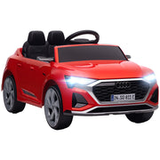 Auto Elettrica per Bambini Audi Q8 e-tron Sportback ¨C Minimal ¨C Rosso