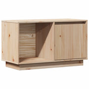 Mobile Porta TV-Credenza TV 74x35x44 cm in Legno Massello di Pino