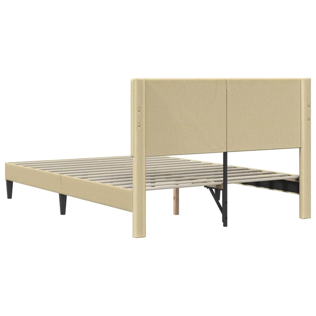 Struttura del letto-Giroletto Grigio Verde Chiaro 140 x 190 cm