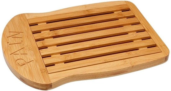 Pannello per tagliare il pane in bambù - beige 34x26cm