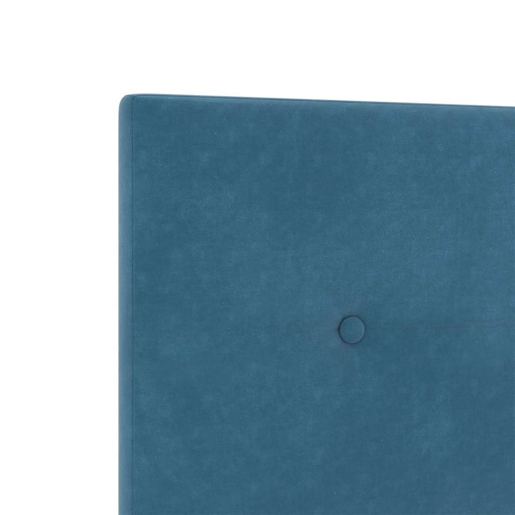 Letto box spring con materasso Blu 180 x 200 cm Velluto 3454659