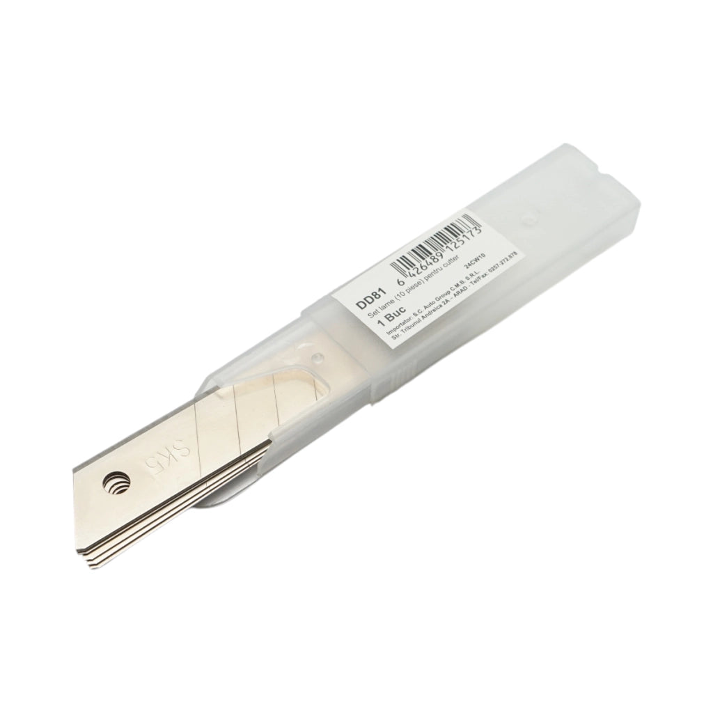 Set di 10 lame professionali per taglierina Crownman 18x100mm