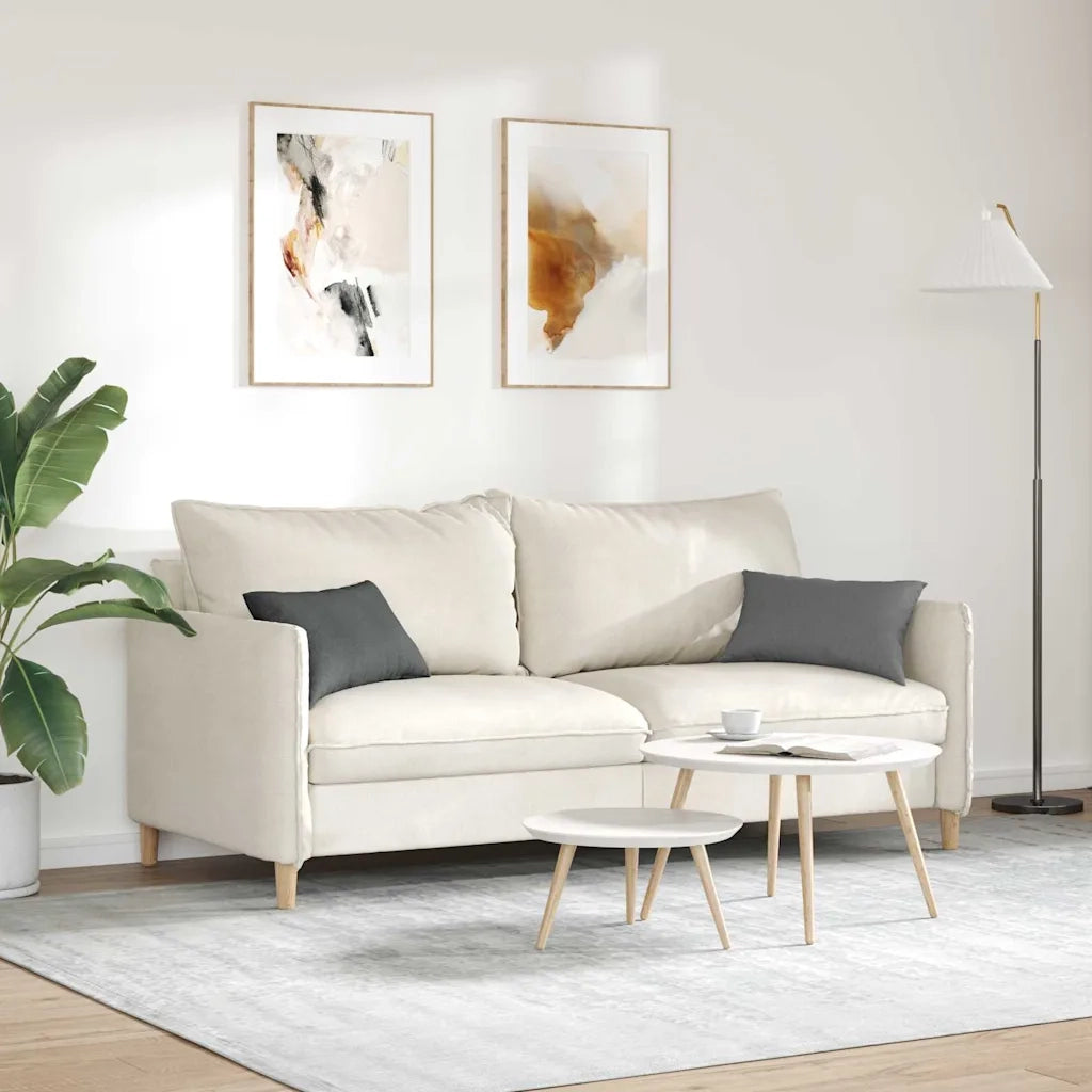 Cuscini da Divano 2 pz | Cuscini per sedie Grigio scuro 50 x 30 cm Tessuto