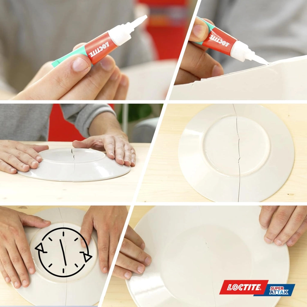 SUPER ATTAK 'GEL RIPOSIZIONABILE' gr. 3- 12 pezzi  - LOCTITE