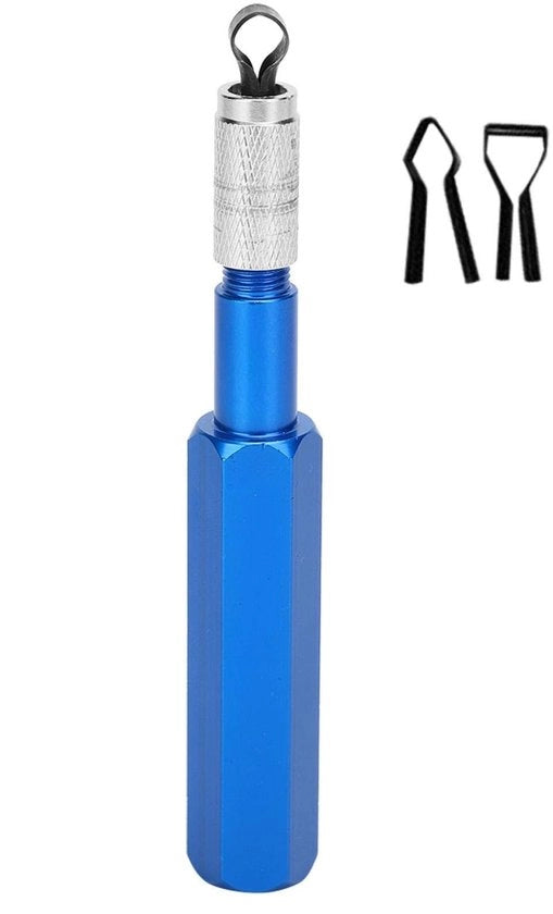 Apparecchio di livellamento del pavimento - Leva elettroda - Lega di alluminio - Tre lame - Acciaio ad alta resistenza - Lunghezza totale 130 mm - Strumento di spostamento del pavimento