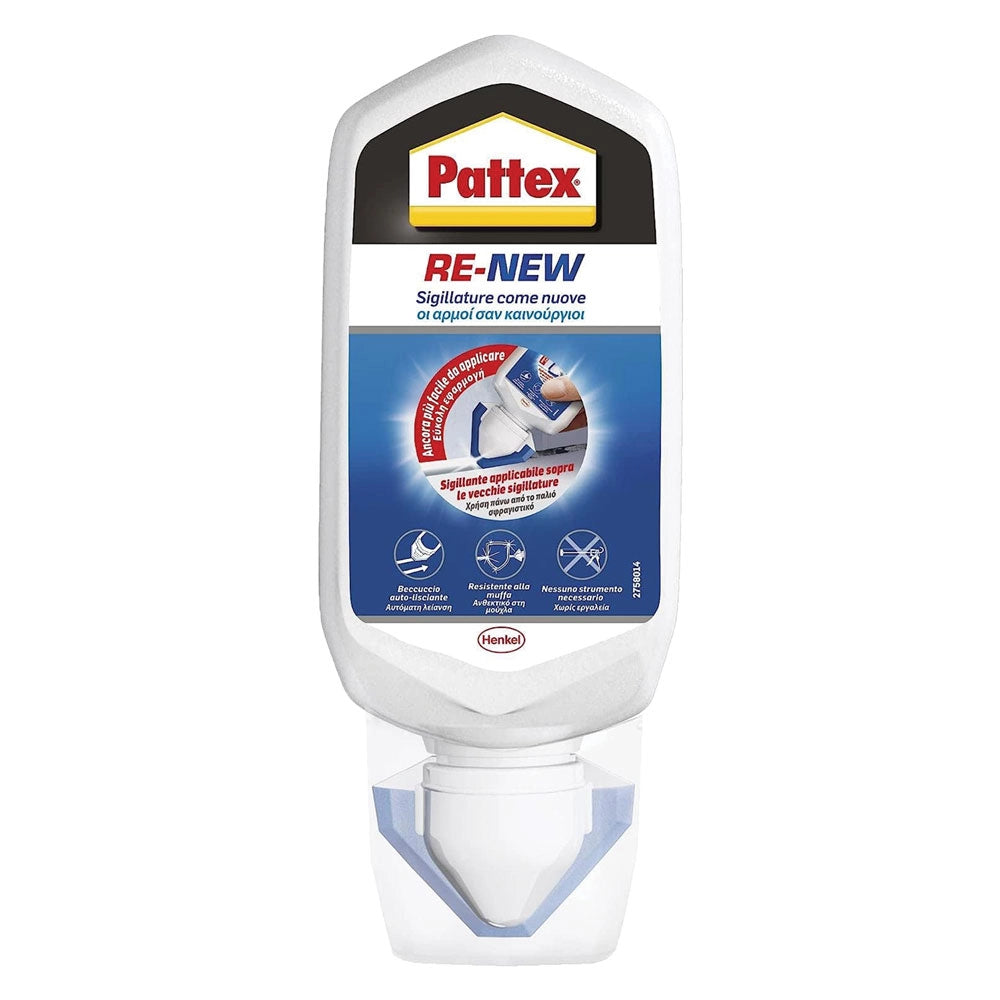 SILICONE BAGNO 'RE-NEW' ml 80 - bianco  - PATTEX